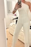 I am absolutely in love with this outfit! It fits true to size, the fabric feels amazing, it's not see-through at all, and the quality exceeded my expectations. If I could give 10 stars, I would! I'm so happy with this purchase and would definitely buy again. - Vanessa R.