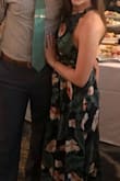 Wore this to a beach formal wedding, and it was perfect! I'm a new momma and it fit wonderfully on the top then was nice and flowy on the belly area. I wore it with flats, so it was a little long but if I had gone with heels it would have been perfect. I felt very comfortable and it was so flattering! - Melissa B.