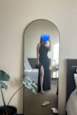 This dress is amazing. Received A LOT of compliments. Just buy it! 
The only thing that is worth taking into account is that it's not super long: it fits perfectly for me to wear it with flats, but if I wanted to wear heels, it would have been kinda short. - Isadora M.