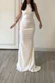Loved this dress for my elopement wedding ceremony! I got so many compliments on this. The dress is so flattering and the back is gorgeous. I love how classy this dress is! - Deanna R.