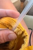 It's a cute outfit but the first wash and one of the side sticks already came out. - Daniela B.