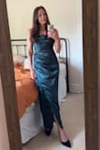 I purchased this dress for a gala and received tons of compliments. The color is gorgeous! - Rachel M.