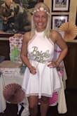 Wore this to my bridal shower and it was the perfect dress for it!!!!!! The size fit perfectly, did not run too small or too big for me, just right!....would order this dress again in a different color ! - Kristina K.