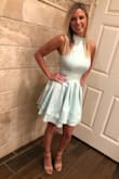 I've eyeballed this dress for forever & finally had a wedding I could wear it to! This was a super unique color and I loved that it stood out! I have nothing bad to say about, but one! - Hillary M.