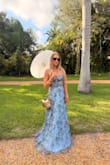 I absolutely love this dress! I purchased it for a wedding and got a lot of compliments! It fit me perfectly except for the length. It runs long (I'm 5'-7"). Get it in advance so you can hem it. Otherwise, I would super recommend getting it!! - Lauren K.