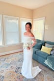 I absolutely loved this dress! The quality is amazing, the fit was perfect, and it gave me the elegant beach wedding look I dreamed of. It was exactly what I was looking for for my special day, and I received so many compliments. Highly recommend! - Yanna L.