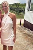 Loved this dress for my bride era. Super cute and fit well. Needed sticky bra and tape to hold up sides of dress better. - Emily H.