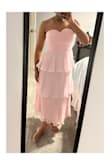 I was a little worried that this would appear "too white" for a wedding guest (I'm someone who is SUPER anal about this), but it absolutely wasn't! I got so many compliments about how it looked. Everyone asked where I got it! Felt so comfortable all night, and had someone ask if it was custom made (because it felt that well!). ORDER it! Won't regret - Dominique M.