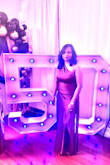 It is a lovely dress, and it fit perfect. I got it on sale. - Mohani D.