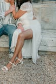 I got this for my engagement photos, and it fits perfectly on me! Good quality of the fabric, good fit, easy to clean, just Perfect! - Gabriela T.