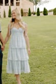I ordered this dress because it was on sale, but as soon as I tried it on, I would have paid full price. This dress fit perfectly and made me feel like a princess. I wore it for a day with my boyfriend, which turned into my engagement! I am so glad I ordered this dress and was able to get engaged in it as well. - Abby F.