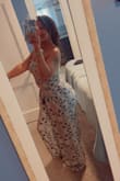 I wore this lovely romper to my niece's graduation! Flowy and comfy! Love this material. - Sunshiine F.