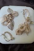 As soon as I put in the earring it broke, so never got to wear it at my nephew wedding. Very disappointed on the quality of the earrings. Not even sure if I'm available to return it. - Mellany M.