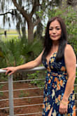 Dress was gorgeous everyone loved my dress, only problem was the strapped kept falling off and almost expose my bust, but loved the dress. - Mellany M.