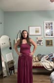 Very pretty dress, but the material was a little baggy on me and overall it fit my short, curvy, hourglass body weirdly. - Kylen P.
