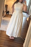 It obviously needs to be steamed in the picture but I'm in love with this dress! I think it will be perfect for engagement pictures. - Alexis D.