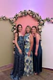 This dress is truly stunning! It is so flattering, and the pattern is gorgeous. I have small boobs, and the dress hugs them in a way that I don't feel like the dress will fall off of me lol. If you have larger boobs, I would maybe look into sizing up. - Grace R.