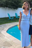 Absolutely love this dress.  Wore this to an award ceremony and received so many compliments.  Perfect for a beach wedding, which we have coming up. - VICTORIA R.