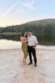 I'm usually a medium, but after reading the reviews, I went with a small, and it fit perfectly! I still had room on the sides and in the back, and it hugged my curves beautifully - Monique M.