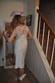 I loved the way the lace looked on the back of the dress. It was a little big in the back with the zipper, but other than that, it was the perfect graduation dress!! - Mia R.