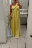 Loved this dress! Felt very supported. Strap didn't budge after full night of dancing! - Savannah