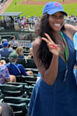 I received so many compliments! While it does show cleavage it isn't a trashy look. Perfect for a baseball game. - Paris F.