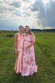 Fits pretty true to size. Not stretchy, if questioning then size up. Follow the size guide chart. I love this dress!! So so pretty - Ania F.
