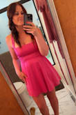 I absolutely LOVED this dress! Extremely flattering and snatched my waist! And it even has pockets!! - Carrah R.