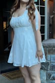 The most beautiful hourglass look. The shoulder notes are such a cute touch! - Eliza S.