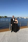 I got this dress to wear for a black tie formal wedding and it was perfect.  The dress looked great and formal, but it was slightly snug in the top.  I ordered a large, expecting to have a little bit of space (I am a 36C), and the chest and waist (30 in waist) of the top were so snug. I could barely get it zipped up in the back. It worked, but I would have liked to have been a little more comfortable when sitting and dancing. - Jessi F.