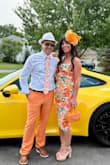 I purchased this dress for a Derby event! I normally do not wear dresses and found it very difficult to find one I liked.  This dress was comfortable and flattering. - Letrisha H.