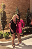 My 30th birthday celebration dress and I absolutely loved it! The color is even more beautiful in person. It's a gorgeous, bold pink color. The fit was so flattering, comfortable, and the off-the-shoulder style gave it the perfect classy but fun look. - Chelsea D.