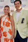 I got this dress for a charity gala in the Hamptons. Got multiple compliments on it. The top is a "tie yourself"- so although it is a little loose on the top, I just took more fabric in the tie to make it work. Definitely need the size L for wider hips. I wore with petals. - Elizabeth E.
