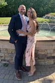 I thought the fit was perfect. It was actually very comfortable. The sleeve is the only thing I would complain about. It's very annoying being on the one side. But I just made it strapless and tucked in the extra as the wedding dance floor opened. - Alexandria S.