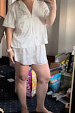 I liked this PJ set so much more than I thought I would. It's comfy and stretchy! The fabric is soft. - Rachel R.