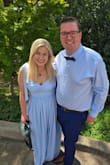 I love the color of the dress. I did notice it fit a little more snug than the other size large dresses that I ordered. The fabric feels nice and the dress seems to be made well. - Briana S.