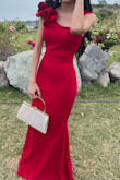 I am 5'2-5'3 so I had to get the dress cut shorter, which I knew I had to already. The dress was great! - Alejandra A.