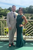 I received so many compliments on this dress. It was elegant & perfect for a formal wedding. I didn't even have to have any alterations. I am short but with a pair of heels the length was great! - Chelsie H.