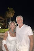 I purchased this for a beach wedding. They had a "white night" bonfire on the beach. This denim was perfect for a windy night on the beach! My skirt did not blow up at all. Love it and can't wait to wear again! - Amber H.
