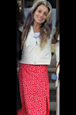 I love this skirt. I wore it with a body suit and a little sweater.  It can be dressed up or down. I know I will make a lot of use out of it. - Baila S.