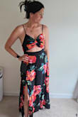 I wanted to love it but the top just did not fit! My waist fits a medium, but I could have done a small. The top was loose and even with some sticky boob enhancement, they still would have been a wardrobe malfunction waiting to happen. - Ashley H.