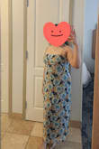 I bought this for a cocktail-attire wedding. I was a bit worried about how the length and proportions would look because I am short but wide, and straight sizing can be a gamble. But his dress was great! It was comfortable to wear for hours. I was able to eat and dance without feeling constricted, and the length worked well for me. - Kaylin M.