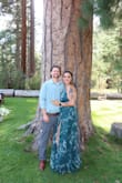 This was a hit! The dress is slit on both sides so it hugs your figure when you walk! It was so comfortable too! - Akiba M.