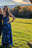 Loved this dress. It was comfortable and gorgeous color/pattern. - Maria D.