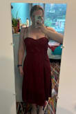 Gorgeous dress. The only thing that let it down is the bust. It's just a bit too saggy at the front and the sides, which is a real shame! Some people might find the outer fabric a bit scratchy, but the inner lining is super soft, and it's so nice to wear. The elasticated back is a great addition too. - HETTIE B.