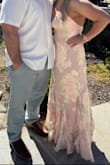 This dress was perfect for a friend's wedding. It was beautiful, comfortable, and I received lots of compliments. - Christy F.
