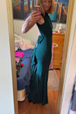 I ordered this dress for my son's wedding and I am in love with it!!!!! The size small fits me absolutely perfectly, and I will not need any alterations. The green is the perfect color for a winter wedding in Wisconsin. I will get a stole to wear for the outdoor photographs. Highly recommend this dress! Next time I need a dress, I will be going to Lulu's. - Kirstie Z.