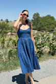 Hugs you in your waist, breathable denim but not see through. High quality and very comfortable as a mom of two! - Janice E.