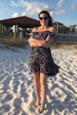 Out of all dresses that I have bought from Lulus, this one is my favorite, love the chiffon, it's very pretty wish it was a bit shorter , ordered size XS. - Anna C.