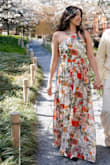 Ordered it for spring! Got engaged in this amazing dress. Great fabric, cut, and style! I am 5'10. - Nagima R.